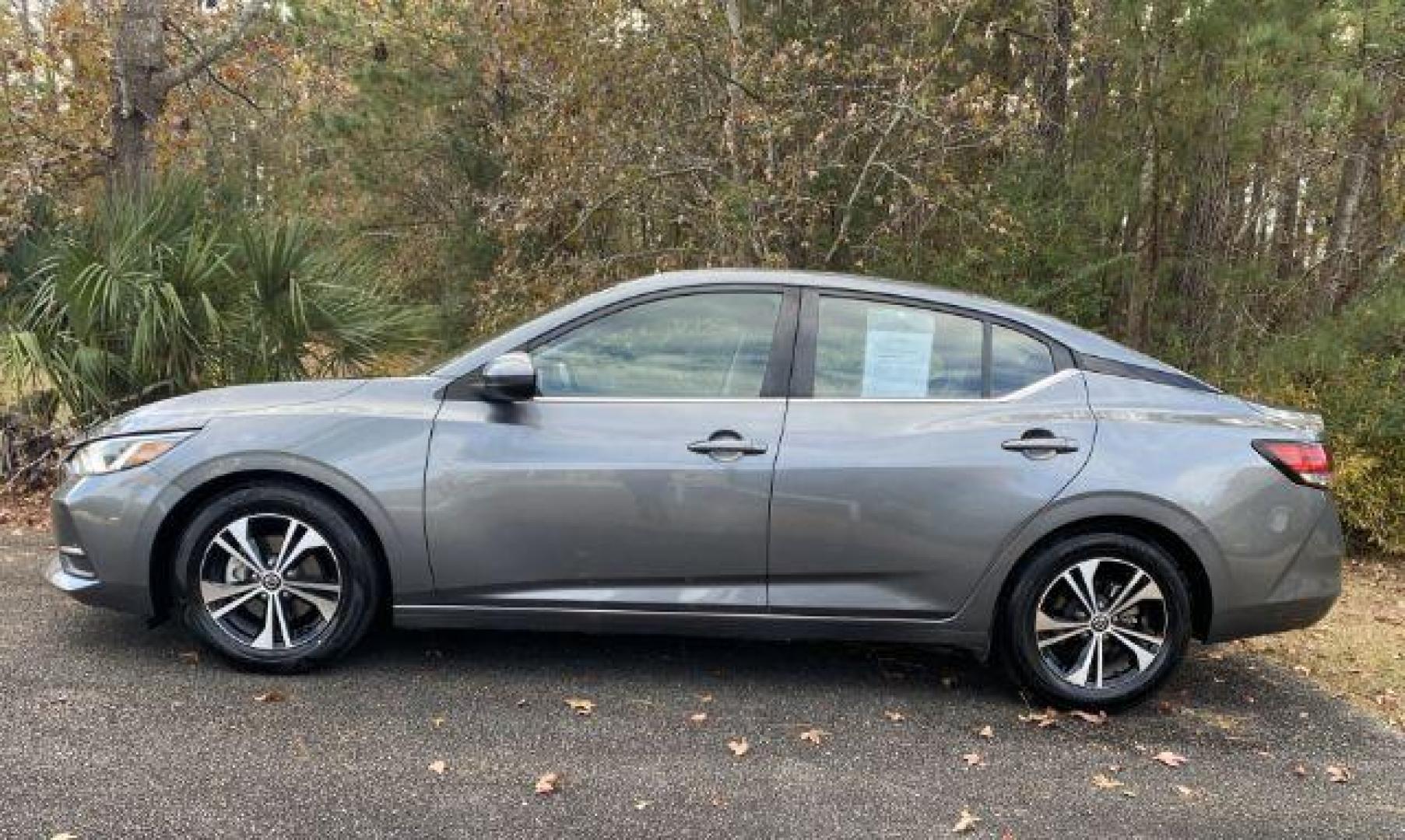 2021 Nissan Sentra SV (3N1AB8CV5MY) with an 1.8L L4 SFI DOHC 16V engine, Continuously Variable Transmission transmission, located at 9146 Ocean Hwy West, Calabash, NC, 28467, (910) 579-1110, 33.928635, -78.576157 - 2021 Nissan Sentra SV - Photo#2