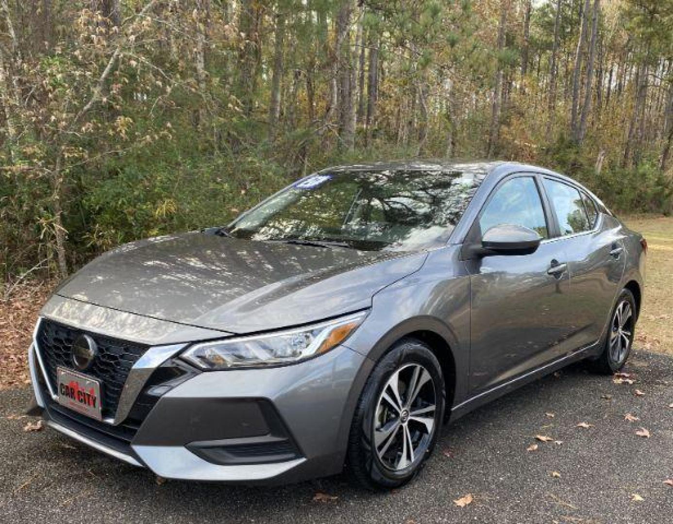 2021 Nissan Sentra SV (3N1AB8CV5MY) with an 1.8L L4 SFI DOHC 16V engine, Continuously Variable Transmission transmission, located at 9146 Ocean Hwy West, Calabash, NC, 28467, (910) 579-1110, 33.928635, -78.576157 - 2021 Nissan Sentra SV - Photo#1