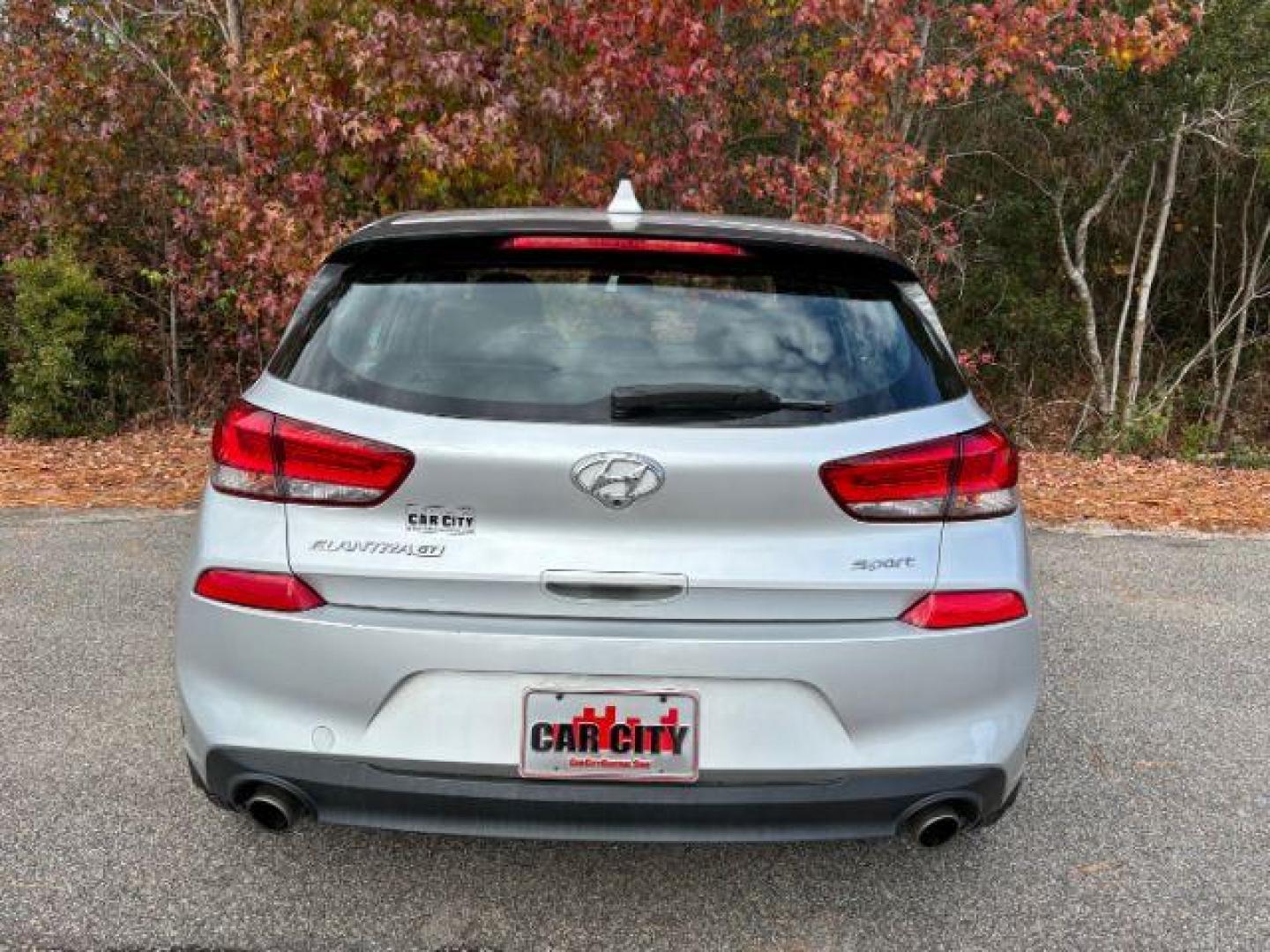 2018 /Black w/Red Stitching, leather Hyundai Elantra GT Sport 1.6L 6A (KMHH55LC8JU) with an 1.6L L4 16V DOHC TURBO engine, 6-Speed Automatic transmission, located at 2761 East Hwy 501, Conway, SC, 29526, (843) 331-1151, 33.781528, -78.989883 - 2018 Hyundai Elantra GT Sport 1.6L 6A - Photo#4