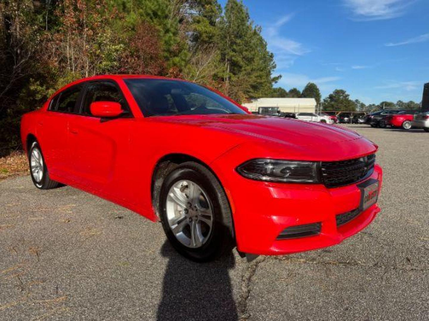 2022 /BLACK LEATHER Dodge Charger SXT (2C3CDXBG7NH) with an 3.6L V6 DOHC 24V engine, 8-Speed Automatic transmission, located at 2761 East Hwy 501, Conway, SC, 29526, (843) 331-1151, 33.781528, -78.989883 - 2022 Dodge Charger SXT - Photo#1