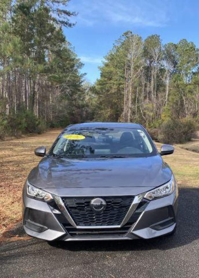 2022 /Charcoal Nissan Sentra SV (3N1AB8CVXNY) with an 1.8L L4 SFI DOHC 16V engine, Continuously Variable Transmission transmission, located at 9146 Ocean Hwy West, Calabash, NC, 28467, (910) 579-1110, 33.928635, -78.576157 - 2022 Nissan Sentra SV - Photo#1