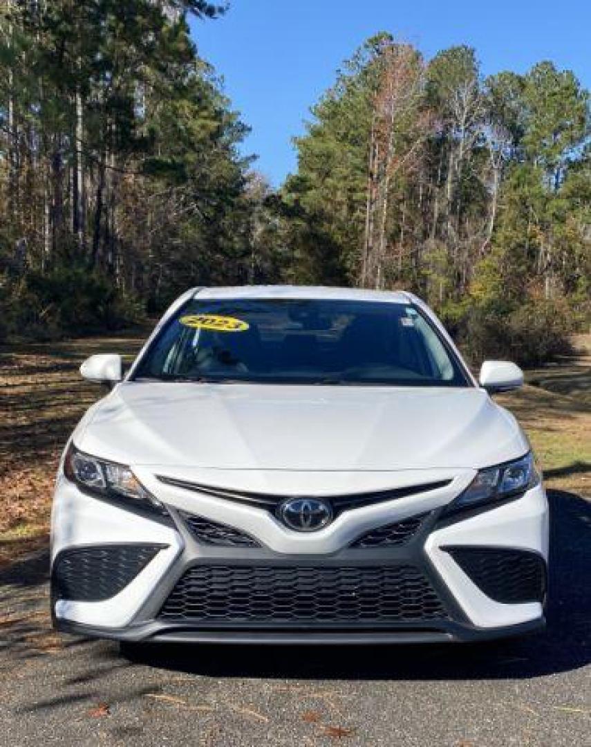 2023 /Black Toyota Camry SE (4T1G11AK7PU) with an 2.5L L4 DOHC 16V engine, 8-Speed Automatic transmission, located at 9146 Ocean Hwy West, Calabash, NC, 28467, (910) 579-1110, 33.928635, -78.576157 - 2023 Toyota Camry SE - Photo#1