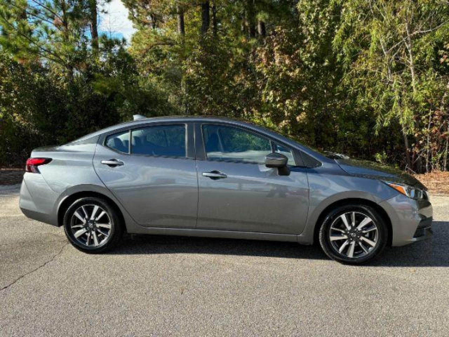 2021 /Graphite Nissan Versa SV (3N1CN8EVXML) with an 1.6L L4 DOHC 16V engine, Continuously Variable Transmission transmission, located at 2761 East Hwy 501, Conway, SC, 29526, (843) 331-1151, 33.781528, -78.989883 - 2021 Nissan Versa SV - Photo#2