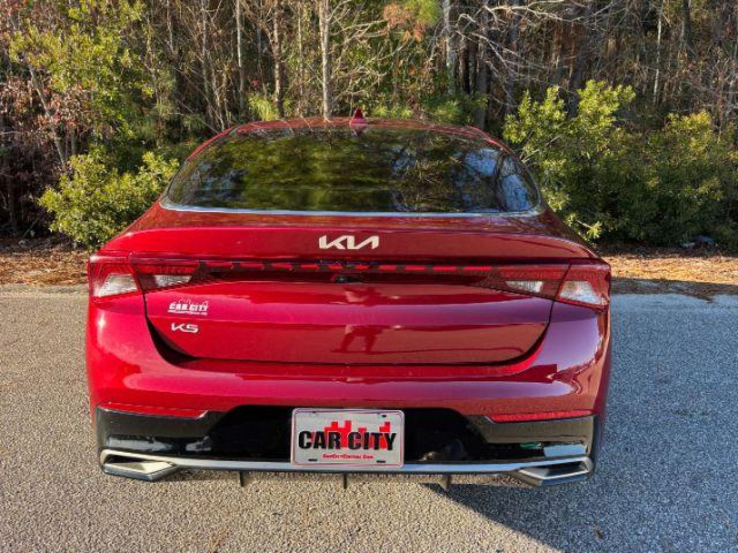 2023 /Black Kia K5 LXS (5XXG14J20PG) with an 1.6L L4 DOHC 16V engine, 8-Speed Automatic transmission, located at 2761 East Hwy 501, Conway, SC, 29526, (843) 331-1151, 33.781528, -78.989883 - 2023 Kia K5 LXS - Photo#4