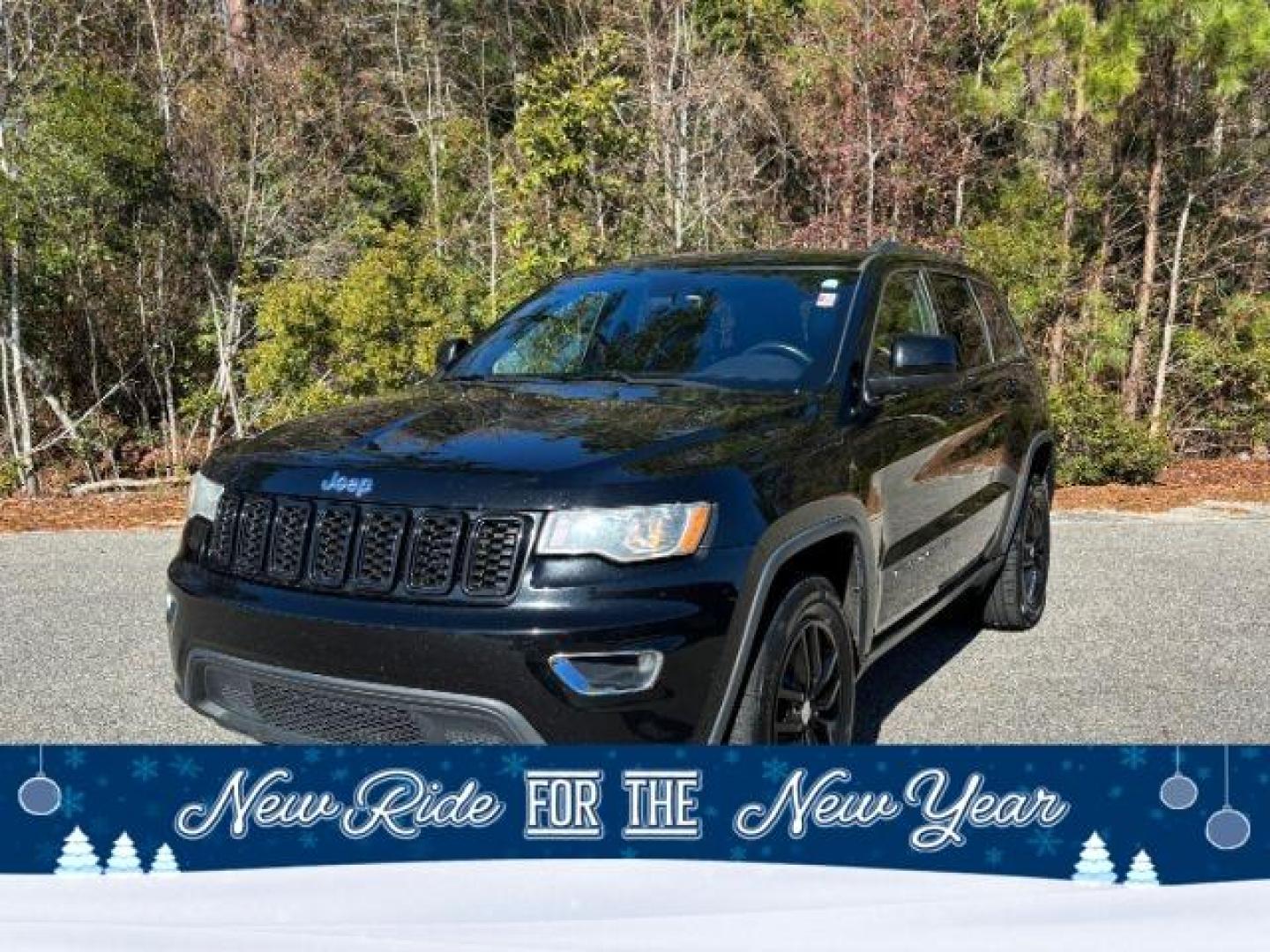 2017 /BLACK LEATHER Jeep Grand Cherokee Laredo 4WD (1C4RJFAG1HC) with an 3.6L V6 DOHC 24V engine, 8-Speed Automatic transmission, located at 2761 East Hwy 501, Conway, SC, 29526, (843) 331-1151, 33.781528, -78.989883 - 2017 Jeep Grand Cherokee Laredo 4WD - Photo#0