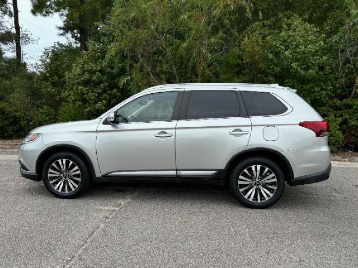 2020 /Black, leather Mitsubishi Outlander SEL 2WD (JA4AD3A33LZ) with an 2.4L L4 DOHC 16V engine, Continuously Variable Transmission transmission, located at 9146 Ocean Hwy West, Calabash, NC, 28467, (910) 579-1110, 33.928635, -78.576157 - 2020 Mitsubishi Outlander SEL 2WD - Photo#1