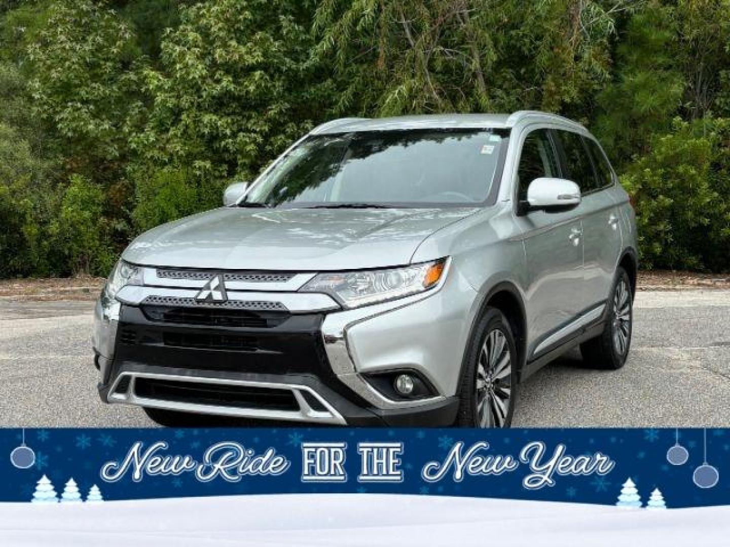 2020 /Black, leather Mitsubishi Outlander SEL 2WD (JA4AD3A33LZ) with an 2.4L L4 DOHC 16V engine, Continuously Variable Transmission transmission, located at 9146 Ocean Hwy West, Calabash, NC, 28467, (910) 579-1110, 33.928635, -78.576157 - 2020 Mitsubishi Outlander SEL 2WD - Photo#0