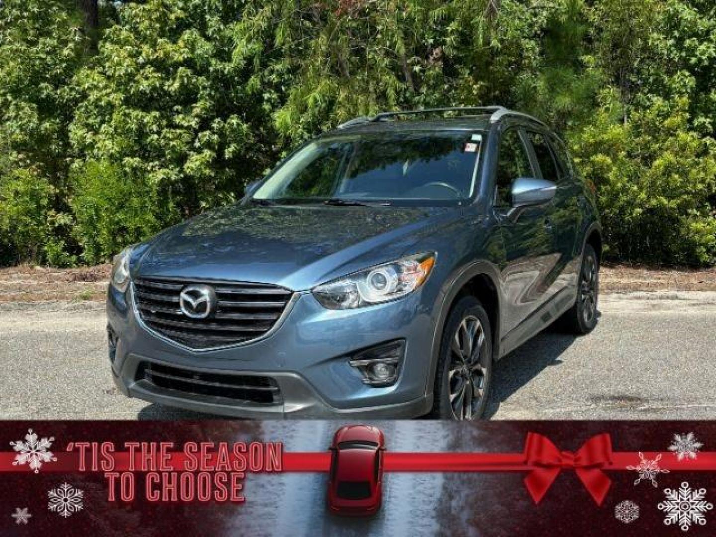 2016 /Black, leather Mazda CX-5 Grand Touring AWD (JM3KE4DY3G0) with an 2.5L L4 DOHC 16V engine, 6-Speed Automatic transmission, located at 2761 East Hwy 501, Conway, SC, 29526, (843) 331-1151, 33.781528, -78.989883 - 2016 Mazda CX-5 Grand Touring AWD - Photo#0