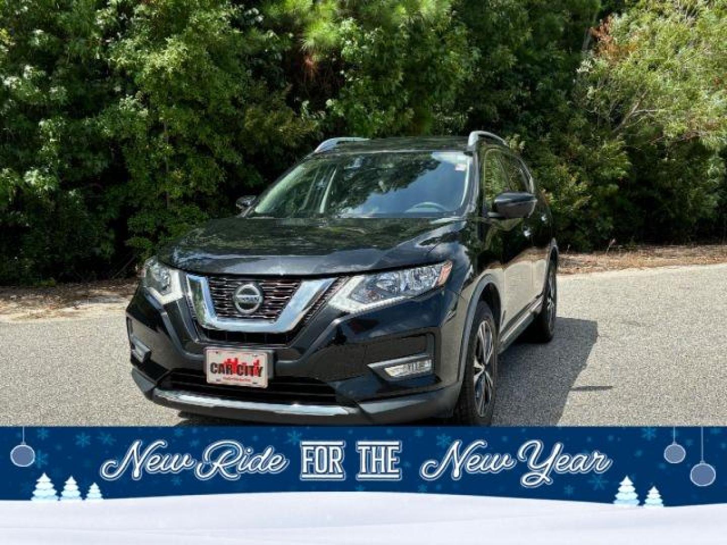 2018 /Charcoal, leather Nissan Rogue SL AWD (JN8AT2MV5JW) with an 2.5L L4 DOHC 16V engine, Continuously Variable Transmission transmission, located at 2761 East Hwy 501, Conway, SC, 29526, (843) 331-1151, 33.781528, -78.989883 - 2018 Nissan Rogue SL AWD - Photo#0