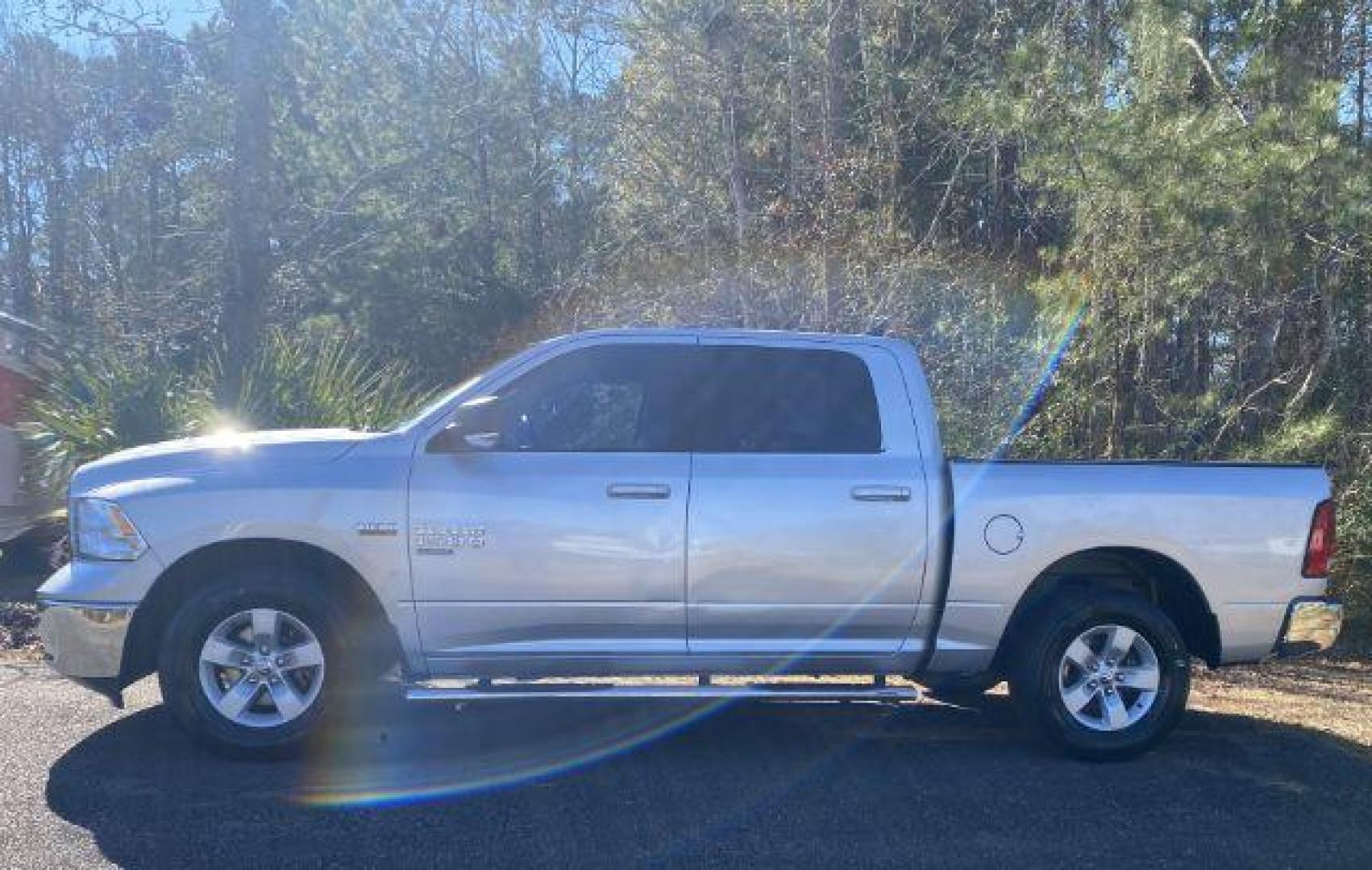 2019 /GRAY/BLACK RAM 1500 Classic Tradesman Crew Cab SWB 2WD (1C6RR6LT5KS) with an 5.7L V8 OHV 16V engine, 8-Speed Automatic transmission, located at 9146 Ocean Hwy West, Calabash, NC, 28467, (910) 579-1110, 33.928635, -78.576157 - 2019 RAM 1500 Classic Tradesman Crew Cab SWB 2WD - Photo#2