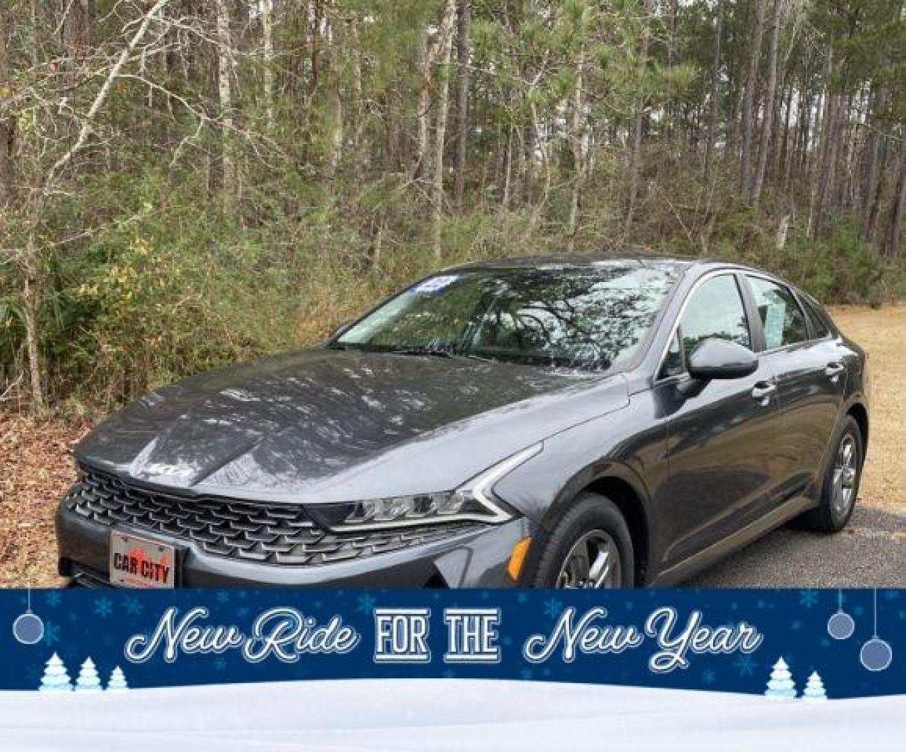 2022 Kia K5 LXS (5XXG14J20NG) with an 1.6L L4 DOHC 16V engine, 8-Speed Automatic transmission, located at 9146 Ocean Hwy West, Calabash, NC, 28467, (910) 579-1110, 33.928635, -78.576157 - 2022 Kia K5 LXS - Photo#0