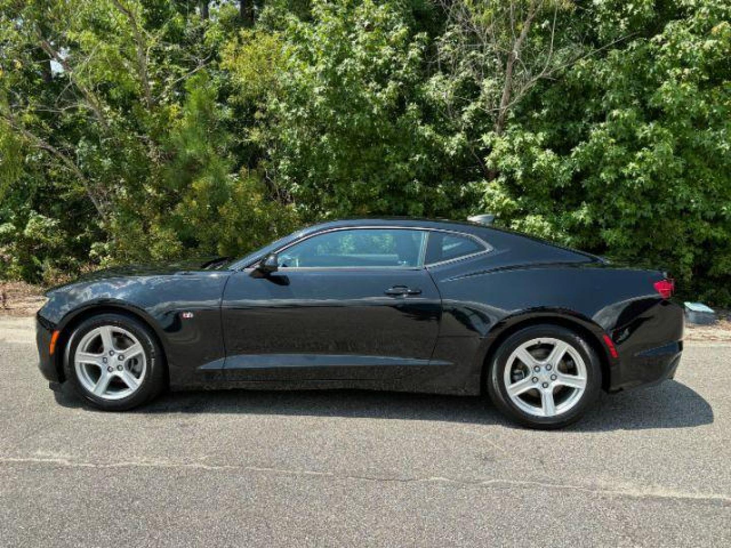 2023 /Jet Black Chevrolet Camaro 1LT Coupe (1G1FB1RX1P0) with an 2.0L L4 DOHC 16V TURBO engine, 6-Speed Manual transmission, located at 2761 East Hwy 501, Conway, SC, 29526, (843) 331-1151, 33.781528, -78.989883 - 2023 Chevrolet Camaro 1LT Coupe - Photo#1