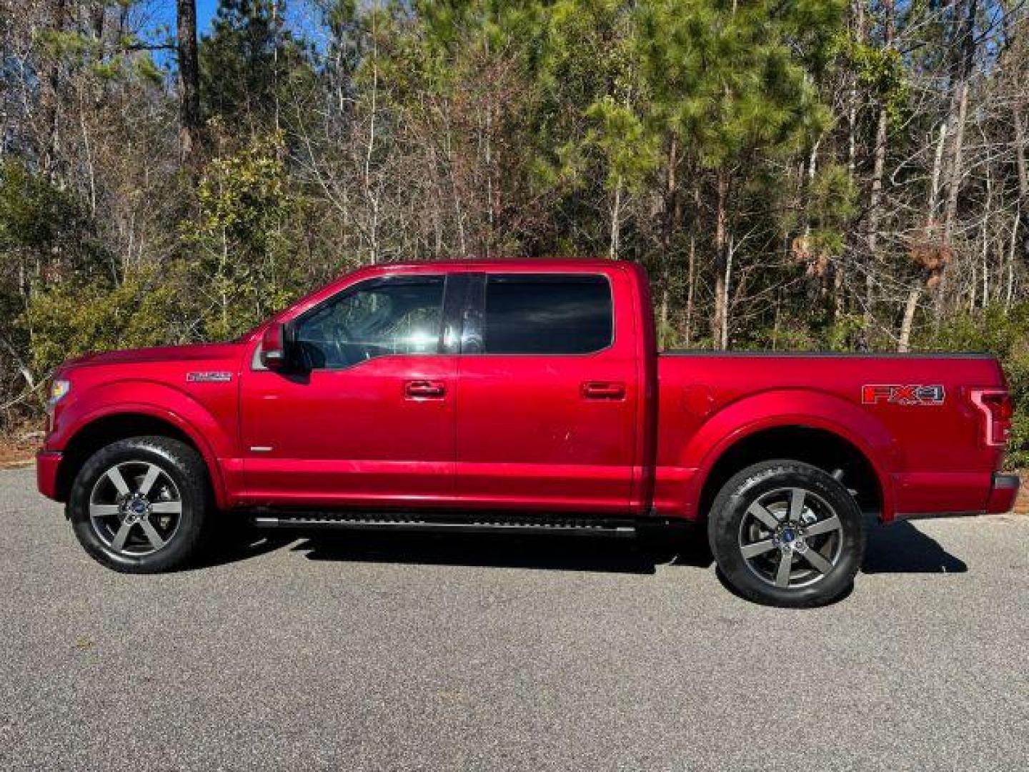 2016 /Black, leather Ford F-150 Lariat SuperCrew 5.5-ft. Bed 4WD (1FTEW1EG8GF) with an 3.5L V6 TURBO engine, 6-Speed Automatic transmission, located at 9146 Ocean Hwy West, Calabash, NC, 28467, (910) 579-1110, 33.928635, -78.576157 - 2016 Ford F-150 Lariat SuperCrew 5.5-ft. Bed 4WD - Photo#2