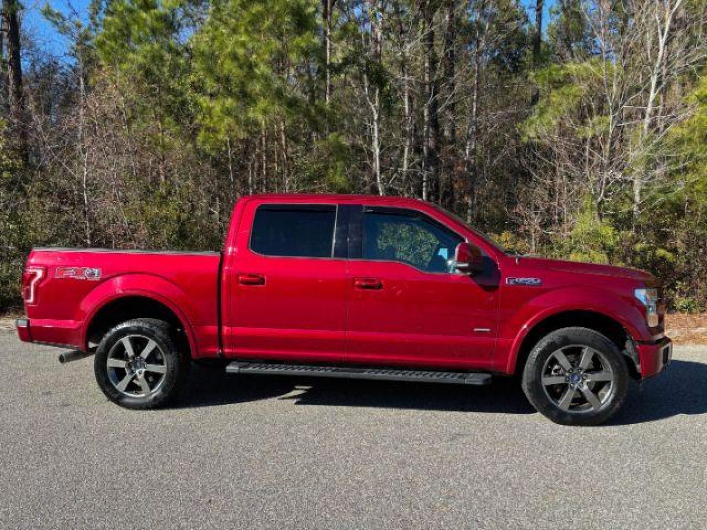 2016 /Black, leather Ford F-150 Lariat SuperCrew 5.5-ft. Bed 4WD (1FTEW1EG8GF) with an 3.5L V6 TURBO engine, 6-Speed Automatic transmission, located at 9146 Ocean Hwy West, Calabash, NC, 28467, (910) 579-1110, 33.928635, -78.576157 - 2016 Ford F-150 Lariat SuperCrew 5.5-ft. Bed 4WD - Photo#3