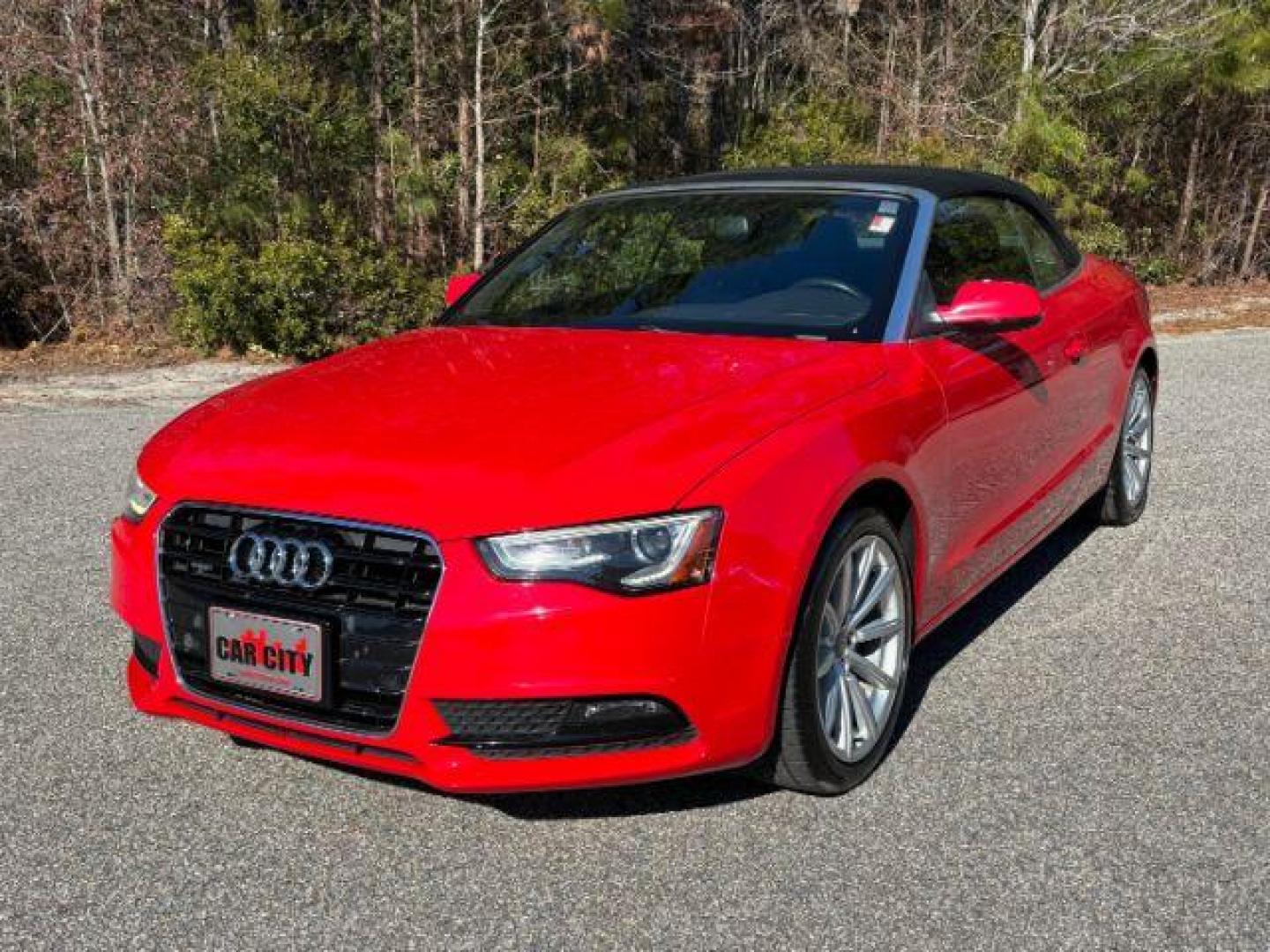 2015 /Black, leather Audi A5 2.0T Premium Cabriolet quattro (WAUCFAFH9FN) with an 2.0L L4 DOHC 16V TURBO engine, 8-Speed Automatic transmission, located at 2761 East Hwy 501, Conway, SC, 29526, (843) 331-1151, 33.781528, -78.989883 - 2015 Audi A5 2.0T Premium Cabriolet quattro - Photo#2