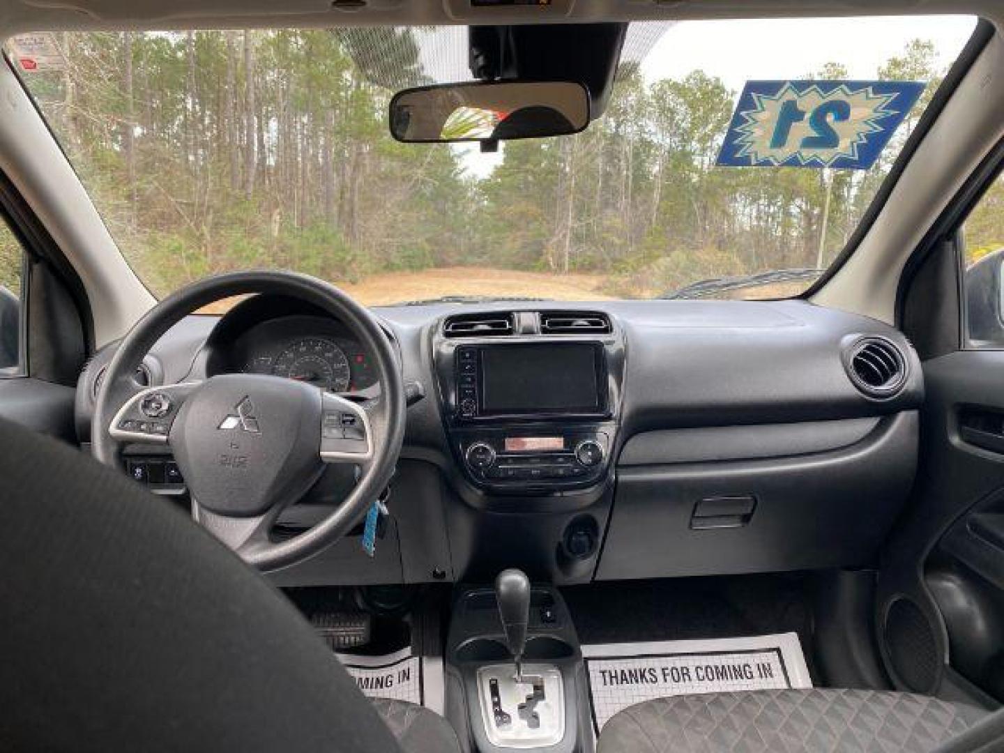 2021 /CHARCOAL CLOTH Mitsubishi Mirage ES CVT (ML32AUHJ6MH) with an 1.2L L3 DOHC engine, Continuously Variabl transmission, located at 9146 Ocean Hwy West, Calabash, NC, 28467, (910) 579-1110, 33.928635, -78.576157 - 2021 Mitsubishi Mirage ES CVT - Photo#5