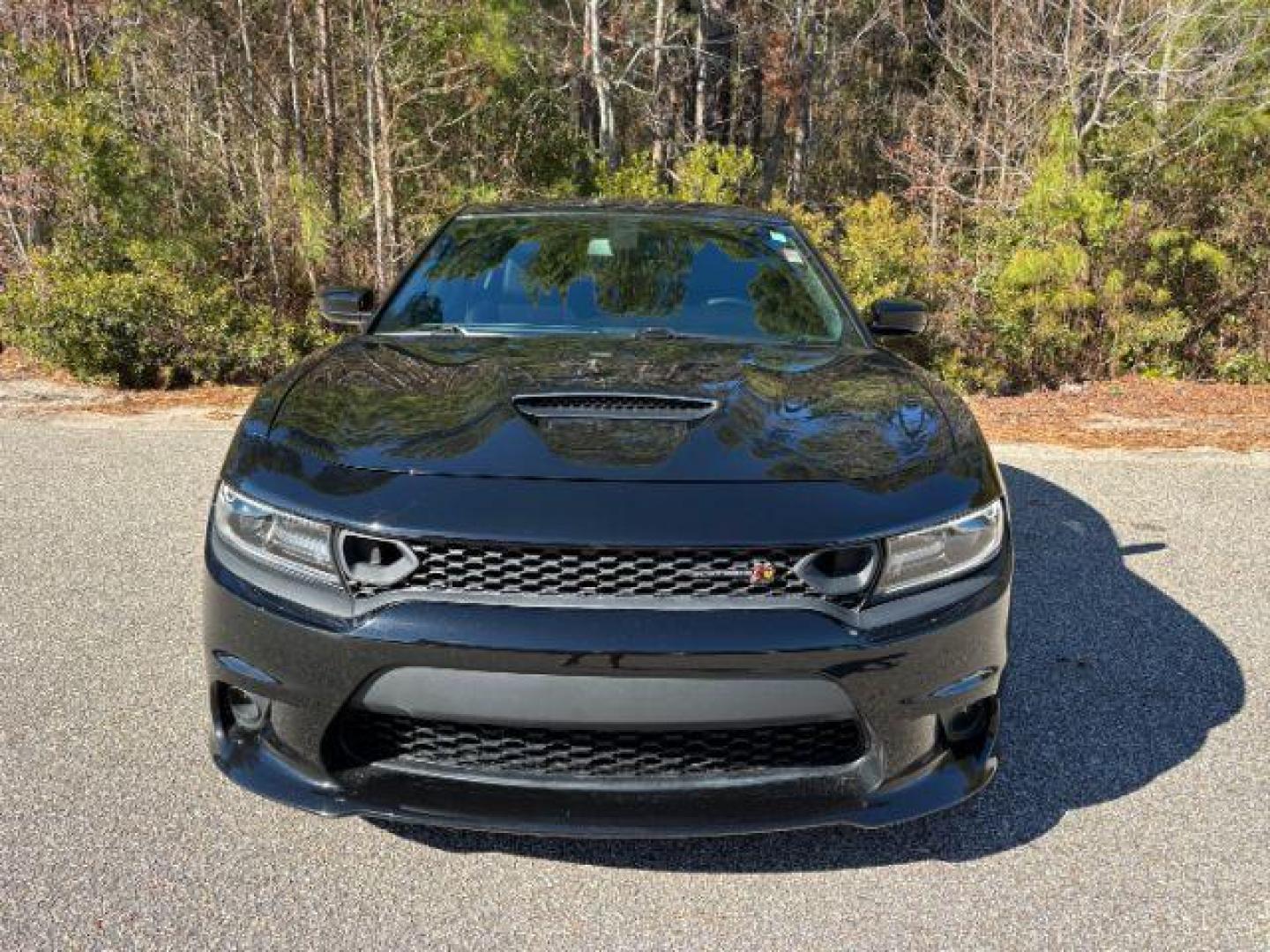 2021 /Black, premium leather/sueded microfiber Dodge Charger Scat Pack (2C3CDXGJ1MH) with an 6.4L V8 OHV 16V engine, 8-Speed Automatic transmission, located at 2761 East Hwy 501, Conway, SC, 29526, (843) 331-1151, 33.781528, -78.989883 - 2021 Dodge Charger Scat Pack - Photo#3