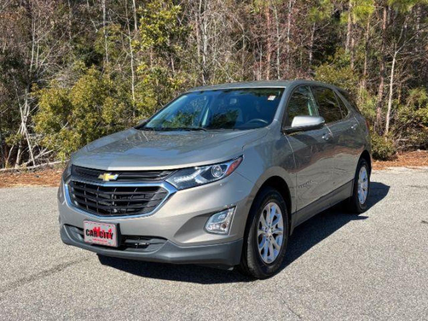 2018 /Medium Ash Gray, premium cloth Chevrolet Equinox LT AWD (3GNAXSEV1JS) with an 1.5L L4 DOHC 16V TURBO engine, 6-Speed Automatic transmission, located at 9146 Ocean Hwy West, Calabash, NC, 28467, (910) 579-1110, 33.928635, -78.576157 - 2018 Chevrolet Equinox LT AWD - Photo#0