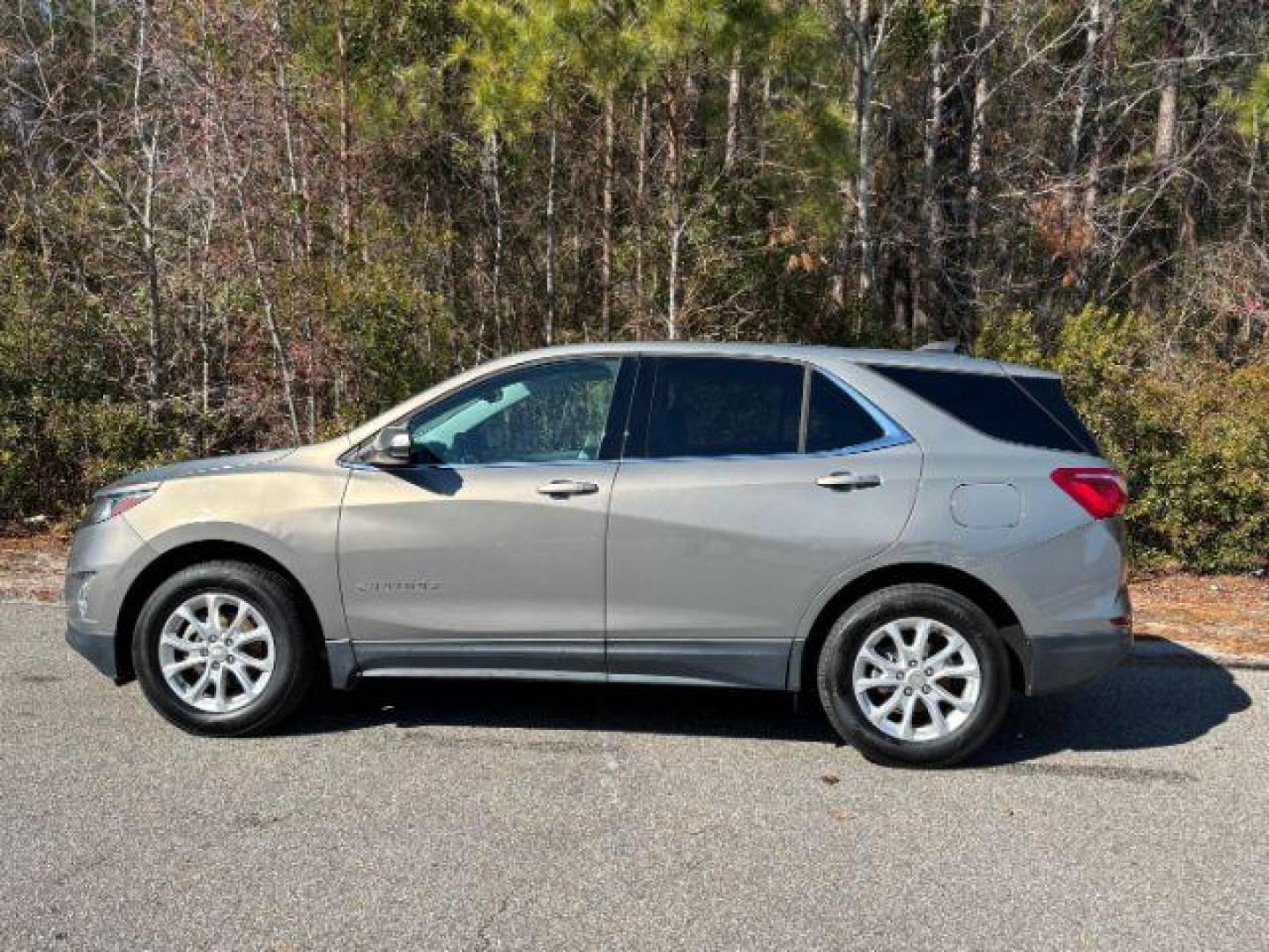 2018 /Medium Ash Gray, premium cloth Chevrolet Equinox LT AWD (3GNAXSEV1JS) with an 1.5L L4 DOHC 16V TURBO engine, 6-Speed Automatic transmission, located at 9146 Ocean Hwy West, Calabash, NC, 28467, (910) 579-1110, 33.928635, -78.576157 - 2018 Chevrolet Equinox LT AWD - Photo#1