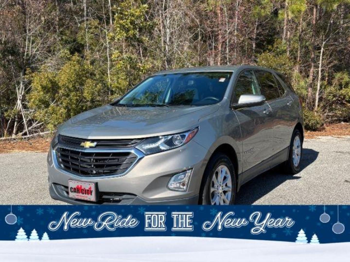 2018 /Medium Ash Gray, premium cloth Chevrolet Equinox LT AWD (3GNAXSEV1JS) with an 1.5L L4 DOHC 16V TURBO engine, 6-Speed Automatic transmission, located at 2761 East Hwy 501, Conway, SC, 29526, (843) 331-1151, 33.781528, -78.989883 - 2018 Chevrolet Equinox LT AWD - Photo#0