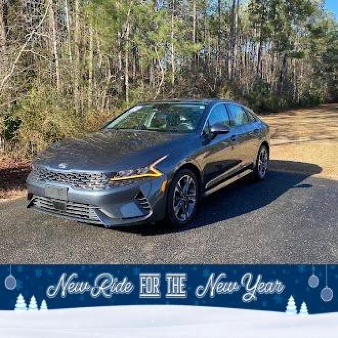 2021 Kia K5 EX (5XXG34J20MG) with an 1.6L L4 DOHC 16V engine, 8-Speed Automatic transmission, located at 9146 Ocean Hwy West, Calabash, NC, 28467, (910) 579-1110, 33.928635, -78.576157 - 2021 Kia K5 EX - Photo#0