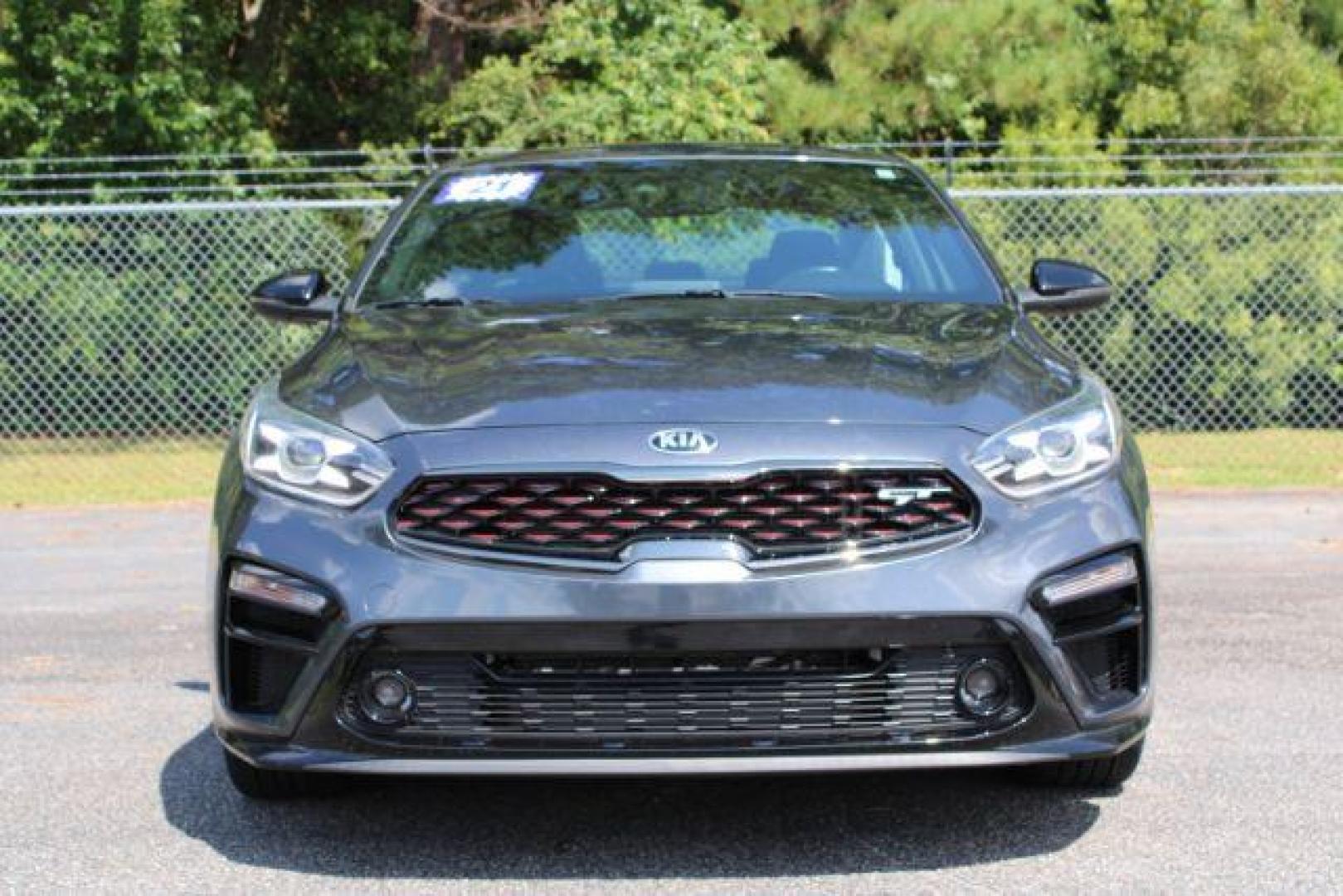 2021 Kia Forte GT 7A (3KPF44AC8ME) with an 1.6L L4 DOHC 16V engine, 7-Speed Automatic transmission, located at 9146 Ocean Hwy West, Calabash, NC, 28467, (910) 579-1110, 33.928635, -78.576157 - 2021 Kia Forte GT 7A - Photo#1