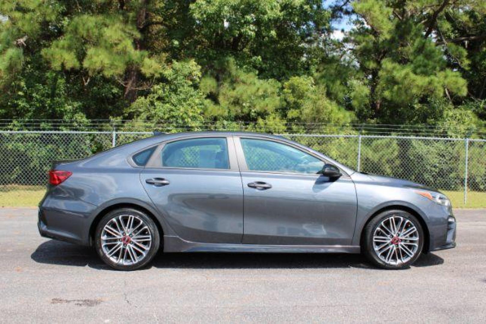 2021 Kia Forte GT 7A (3KPF44AC8ME) with an 1.6L L4 DOHC 16V engine, 7-Speed Automatic transmission, located at 9146 Ocean Hwy West, Calabash, NC, 28467, (910) 579-1110, 33.928635, -78.576157 - 2021 Kia Forte GT 7A - Photo#4