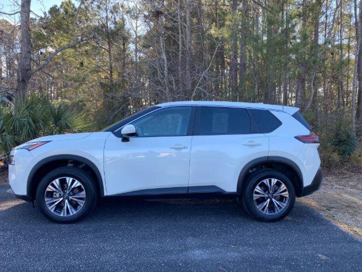 2023 /Charcoal Nissan Rogue SV (5N1BT3BA9PC) with an 2.5L L4 DOHC 16V engine, Continuously Variable Transmission transmission, located at 9146 Ocean Hwy West, Calabash, NC, 28467, (910) 579-1110, 33.928635, -78.576157 - 2023 Nissan Rogue SV - Photo#2