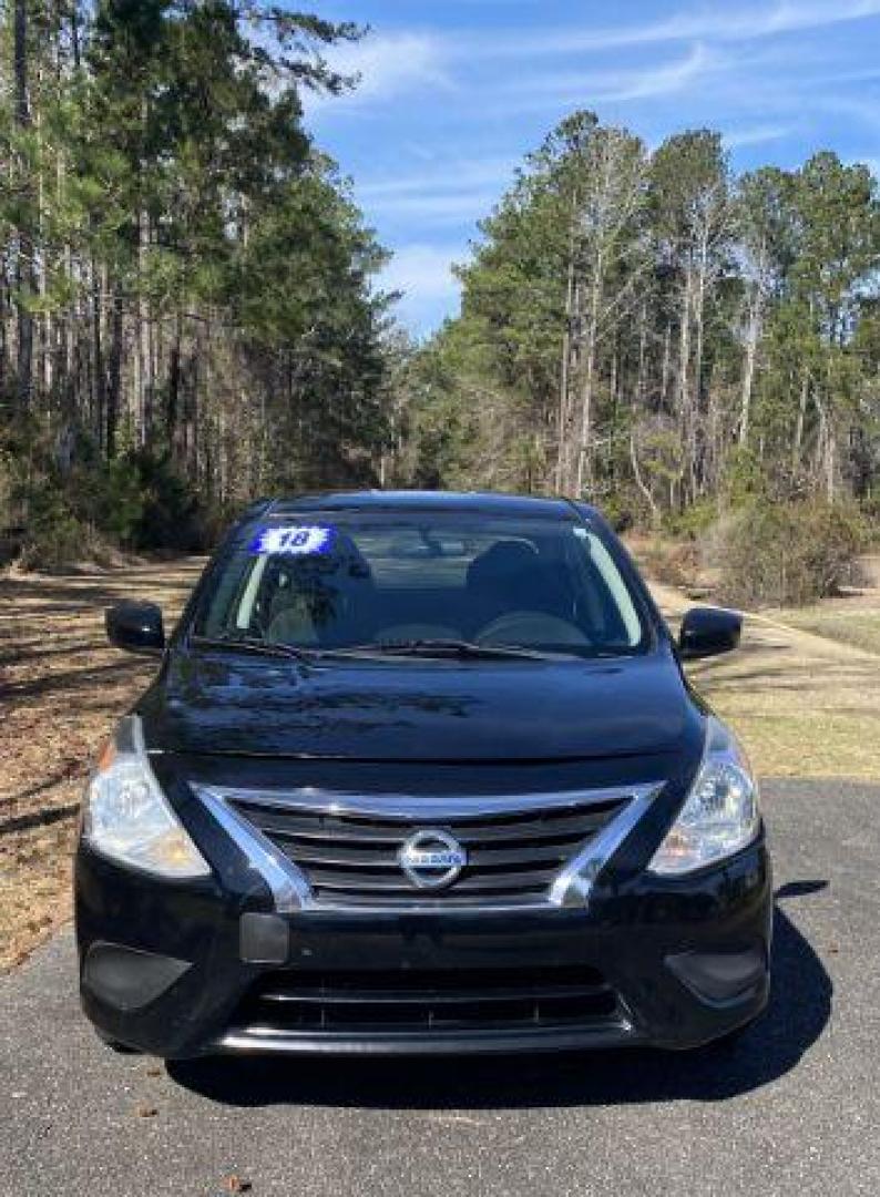 2018 /Charcoal, premium cl Nissan Versa 1.6 SV Sedan (3N1CN7AP9JL) with an 1.6L L4 DOHC 16V engine, Continuously Variabl transmission, located at 9146 Ocean Hwy West, Calabash, NC, 28467, (910) 579-1110, 33.928635, -78.576157 - 2018 Nissan Versa 1.6 SV Sedan - Photo#1