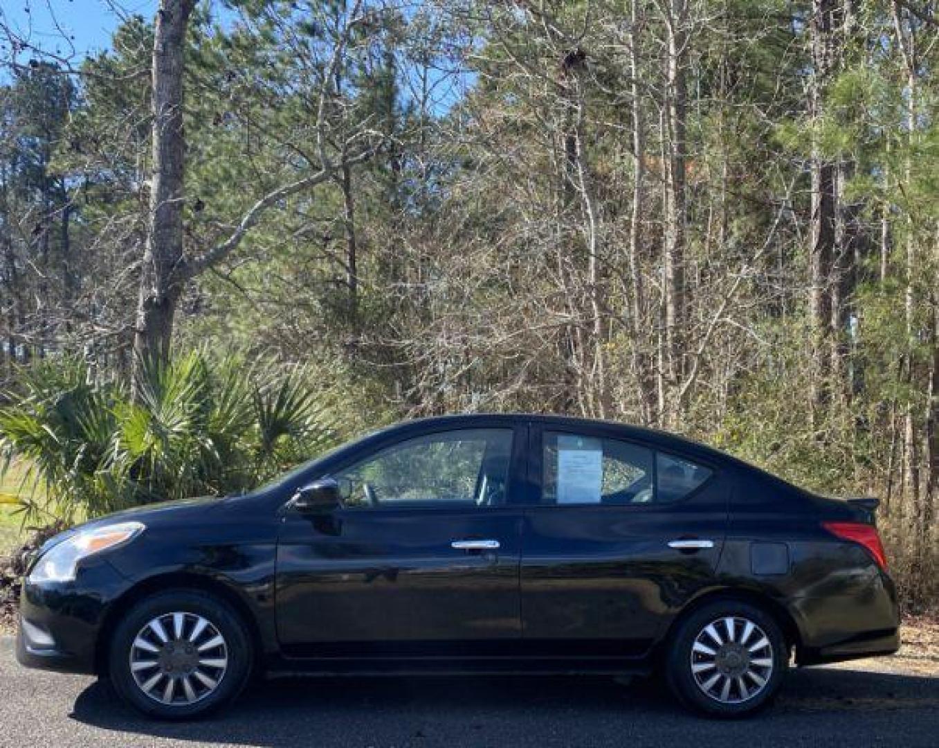 2018 /Charcoal, premium cl Nissan Versa 1.6 SV Sedan (3N1CN7AP9JL) with an 1.6L L4 DOHC 16V engine, Continuously Variabl transmission, located at 9146 Ocean Hwy West, Calabash, NC, 28467, (910) 579-1110, 33.928635, -78.576157 - 2018 Nissan Versa 1.6 SV Sedan - Photo#2