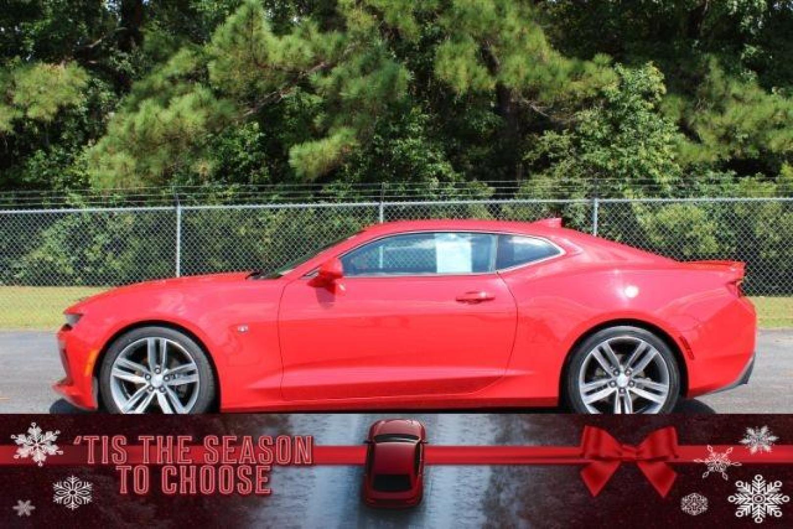 2017 Chevrolet Camaro 1LT Coupe (1G1FB1RS1H0) with an 3.6L V6 DOHC 24V engine, 6-Speed Automatic transmission, located at 9146 Ocean Hwy West, Calabash, NC, 28467, (910) 579-1110, 33.928635, -78.576157 - 2017 Chevrolet Camaro 1LT Coupe - Photo#0