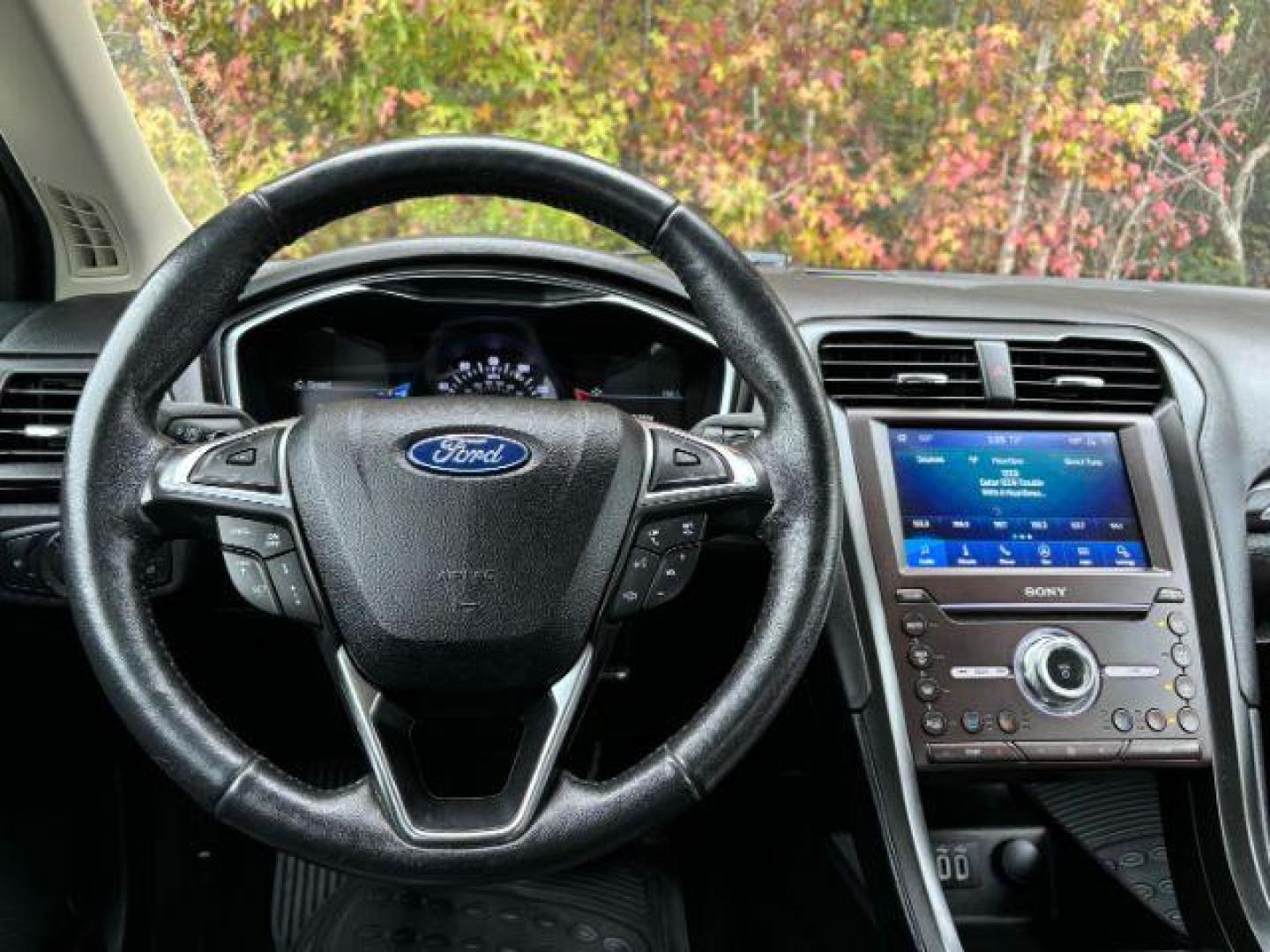 2020 /Ebony, leather Ford Fusion Titanium AWD (3FA6P0D99LR) with an 2.0L L4 DOHC 16V engine, 6-Speed Automatic transmission, located at 2761 East Hwy 501, Conway, SC, 29526, (843) 331-1151, 33.781528, -78.989883 - 2020 Ford Fusion Titanium AWD - Photo#6