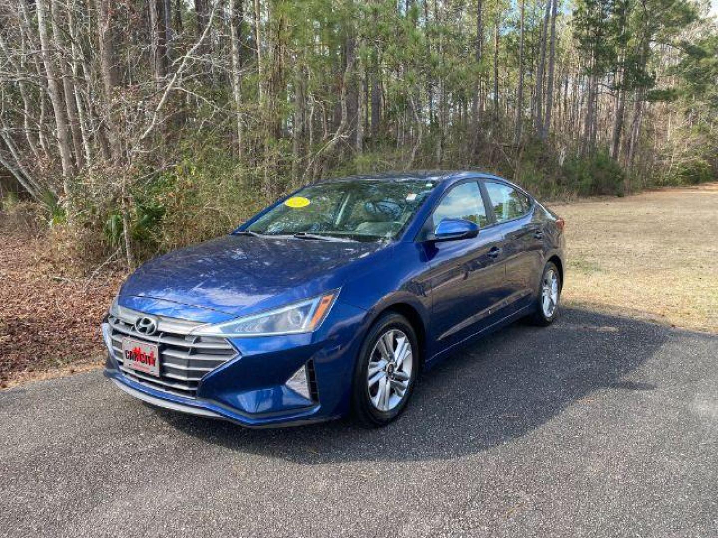 2020 /Gray, leather Hyundai Elantra SEL (5NPD84LF1LH) with an 1.8L L4 DOHC 16V engine, 6-Speed Automatic transmission, located at 9146 Ocean Hwy West, Calabash, NC, 28467, (910) 579-1110, 33.928635, -78.576157 - 2020 Hyundai Elantra SEL - Photo#0