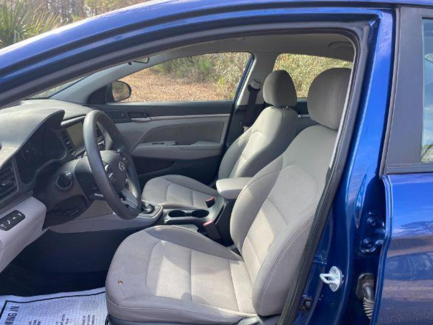 2020 /Gray, leather Hyundai Elantra SEL (5NPD84LF1LH) with an 1.8L L4 DOHC 16V engine, 6-Speed Automatic transmission, located at 9146 Ocean Hwy West, Calabash, NC, 28467, (910) 579-1110, 33.928635, -78.576157 - 2020 Hyundai Elantra SEL - Photo#6