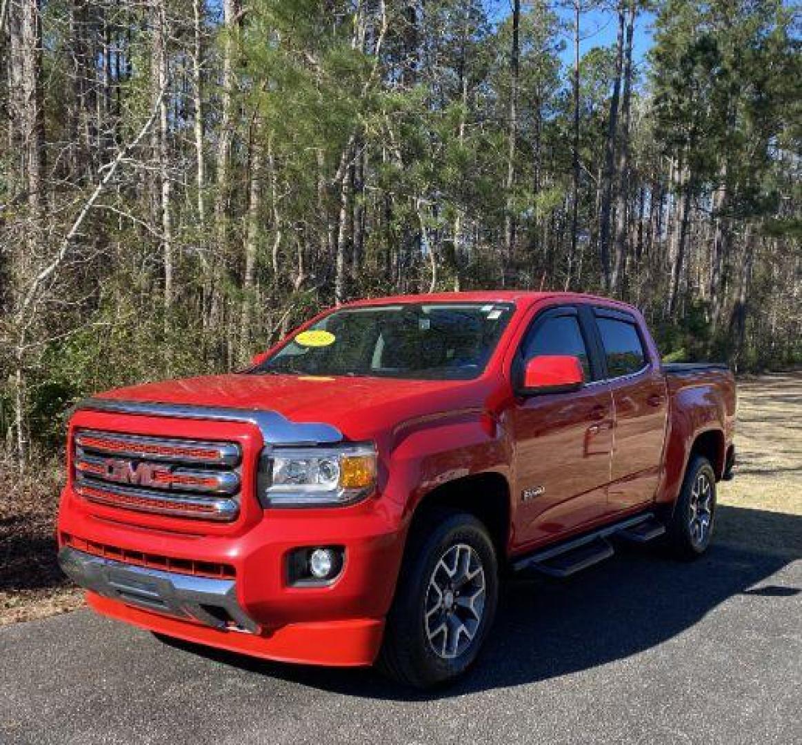 2016 /BLACK LEATHER/CLOTH GMC Canyon Crew Cab 4WD SLE (1GTG6CE33G1) with an Other engine, located at 9146 Ocean Hwy West, Calabash, NC, 28467, (910) 579-1110, 33.928635, -78.576157 - 2016 GMC Canyon Crew Cab 4WD SLE - Photo#0