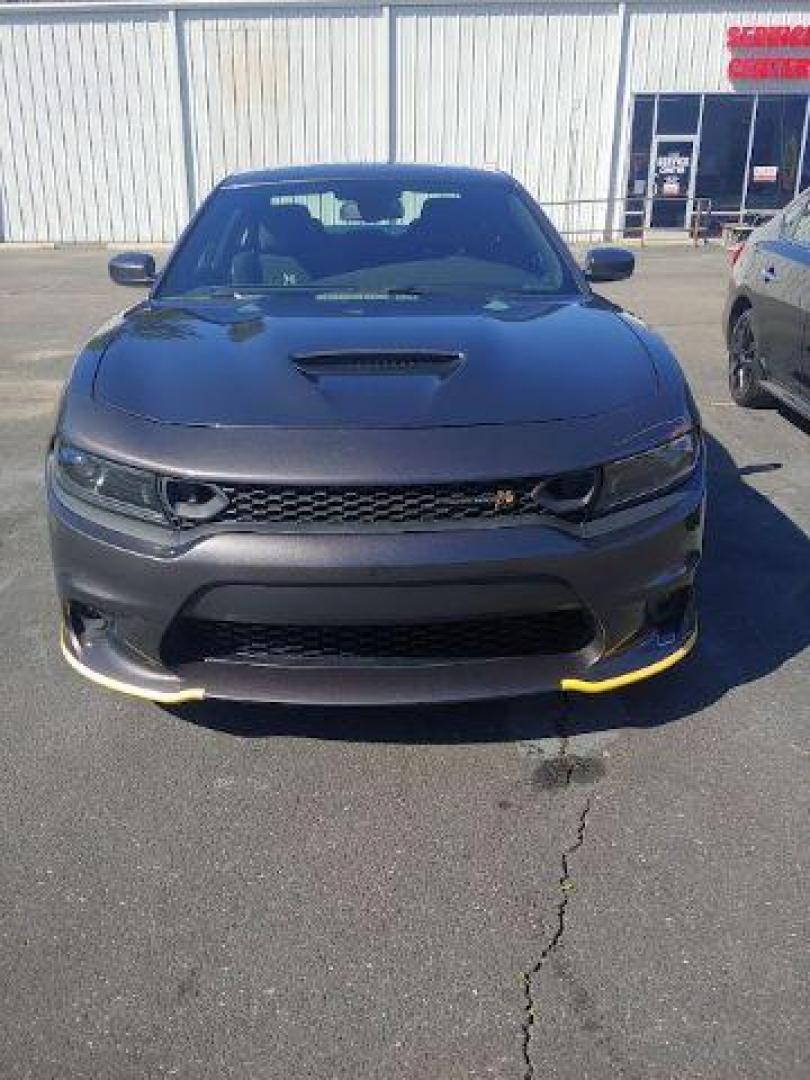 2022 /Black Dodge Charger Scat Pack (2C3CDXGJXNH) with an 6.4L V8 OHV 16V engine, 8-Speed Automatic transmission, located at 2761 East Hwy 501, Conway, SC, 29526, (843) 331-1151, 33.781528, -78.989883 - 2022 Dodge Charger Scat Pack - Photo#0