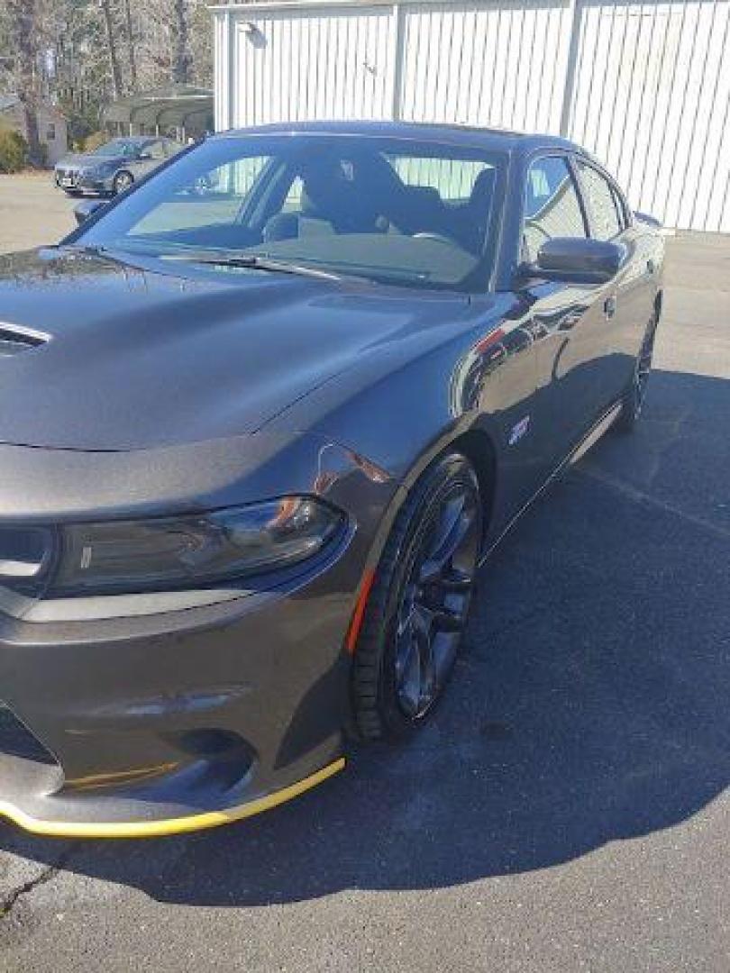 2022 /Black Dodge Charger Scat Pack (2C3CDXGJXNH) with an 6.4L V8 OHV 16V engine, 8-Speed Automatic transmission, located at 2761 East Hwy 501, Conway, SC, 29526, (843) 331-1151, 33.781528, -78.989883 - 2022 Dodge Charger Scat Pack - Photo#3