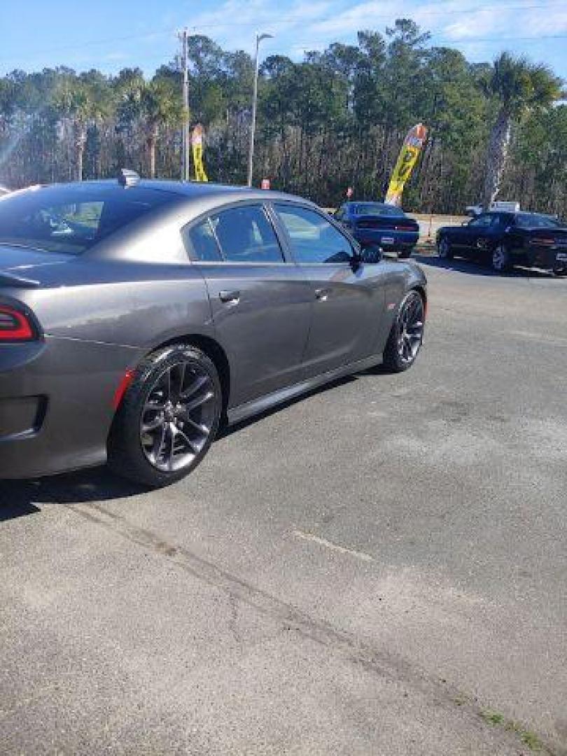 2022 /Black Dodge Charger Scat Pack (2C3CDXGJXNH) with an 6.4L V8 OHV 16V engine, 8-Speed Automatic transmission, located at 2761 East Hwy 501, Conway, SC, 29526, (843) 331-1151, 33.781528, -78.989883 - 2022 Dodge Charger Scat Pack - Photo#4