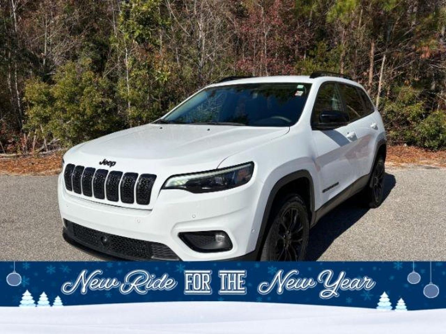 2023 /BLACK LEATHER Jeep Cherokee Latitude Lux 4WD (1C4PJMMB2PD) with an 2.4L L4 DOHC 16V engine, 9-Speed Automatic transmission, located at 2761 East Hwy 501, Conway, SC, 29526, (843) 331-1151, 33.781528, -78.989883 - 2023 Jeep Cherokee Latitude Lux 4WD - Photo#0