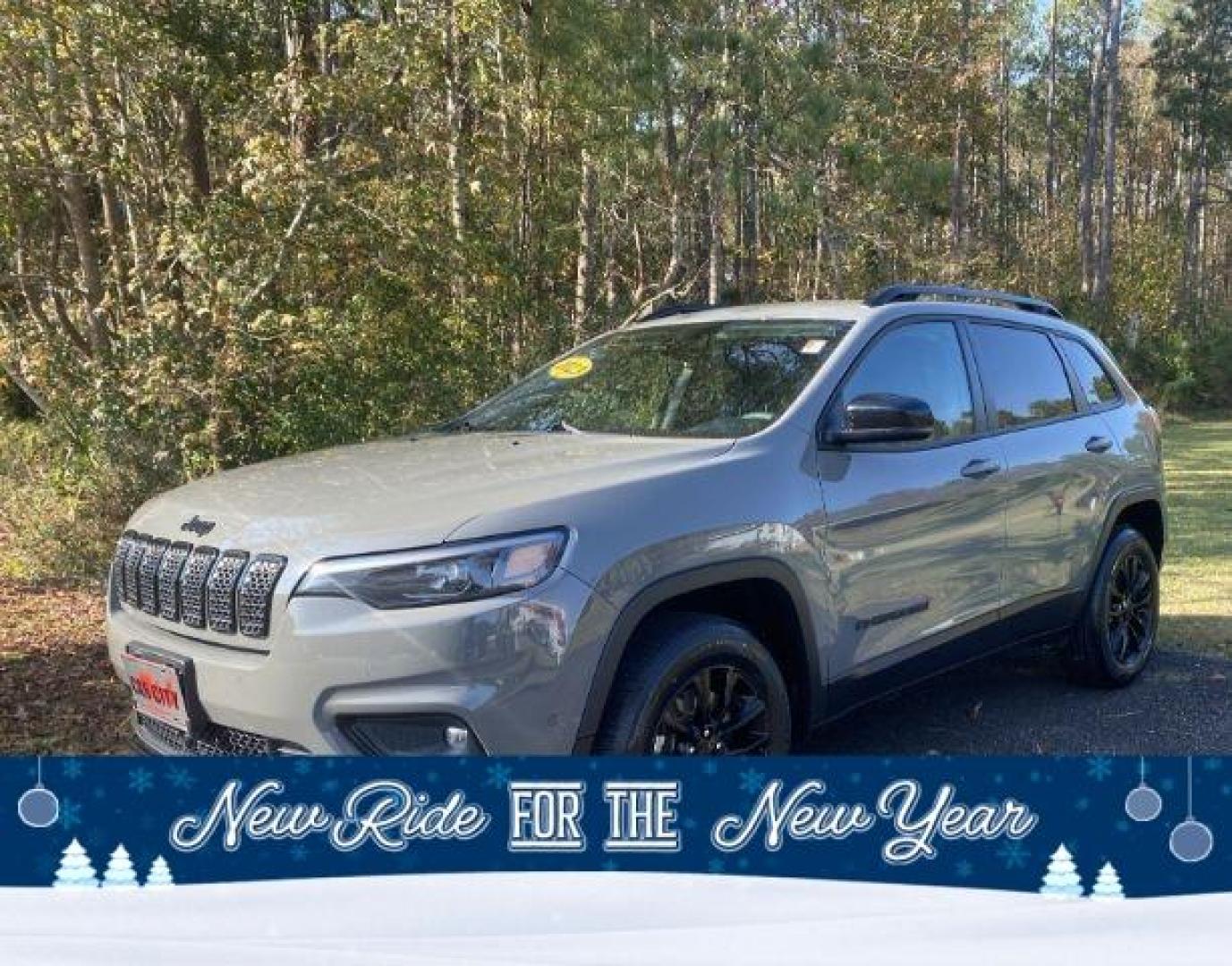 2023 /Black Jeep Cherokee Latitude Lux 4WD (1C4PJMMB7PD) with an 2.4L L4 DOHC 16V engine, 9-Speed Automatic transmission, located at 9146 Ocean Hwy West, Calabash, NC, 28467, (910) 579-1110, 33.928635, -78.576157 - 2023 Jeep Cherokee Latitude Lux 4WD - Photo#0