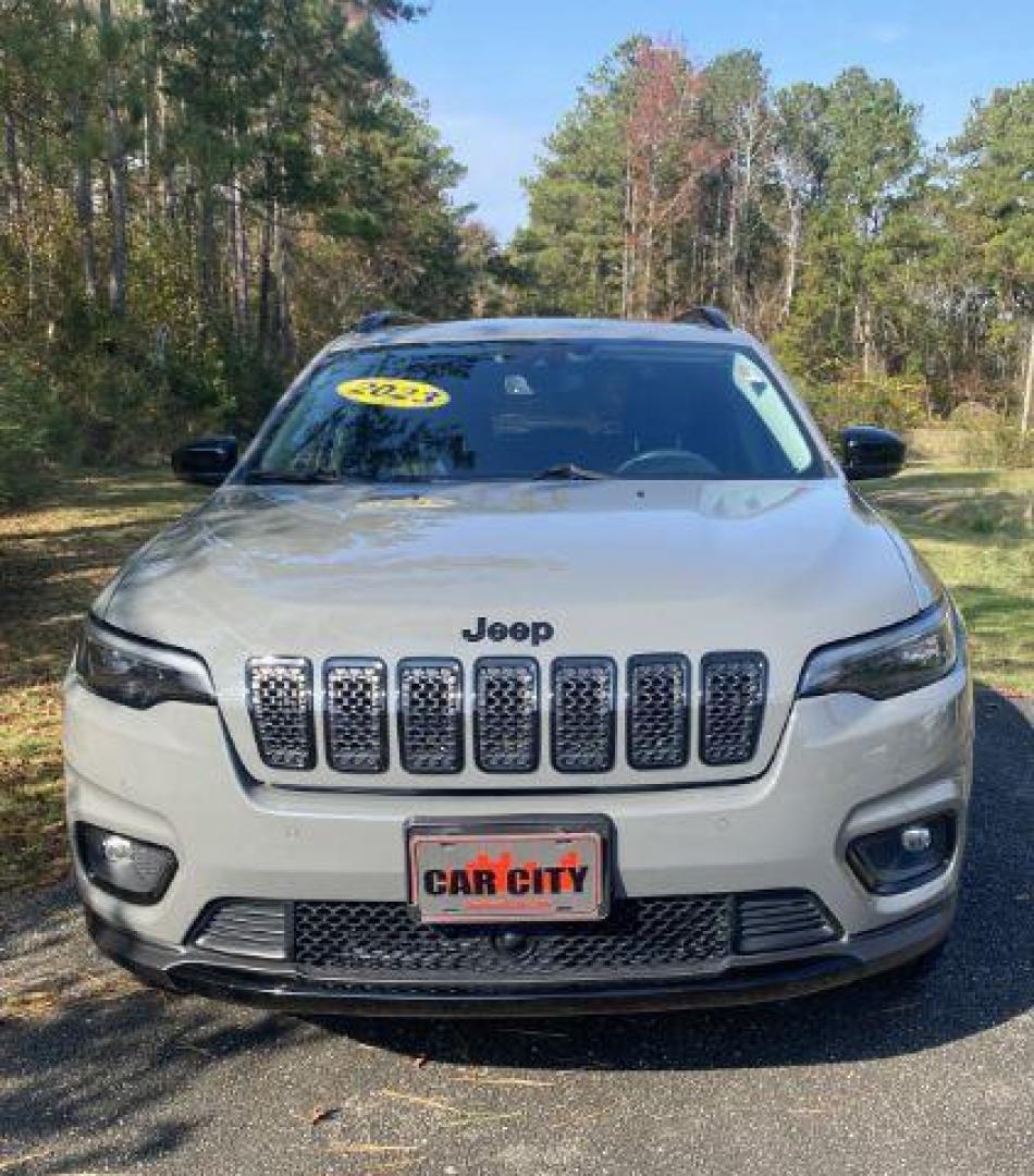 2023 /Black Jeep Cherokee Latitude Lux 4WD (1C4PJMMB7PD) with an 2.4L L4 DOHC 16V engine, 9-Speed Automatic transmission, located at 9146 Ocean Hwy West, Calabash, NC, 28467, (910) 579-1110, 33.928635, -78.576157 - 2023 Jeep Cherokee Latitude Lux 4WD - Photo#1